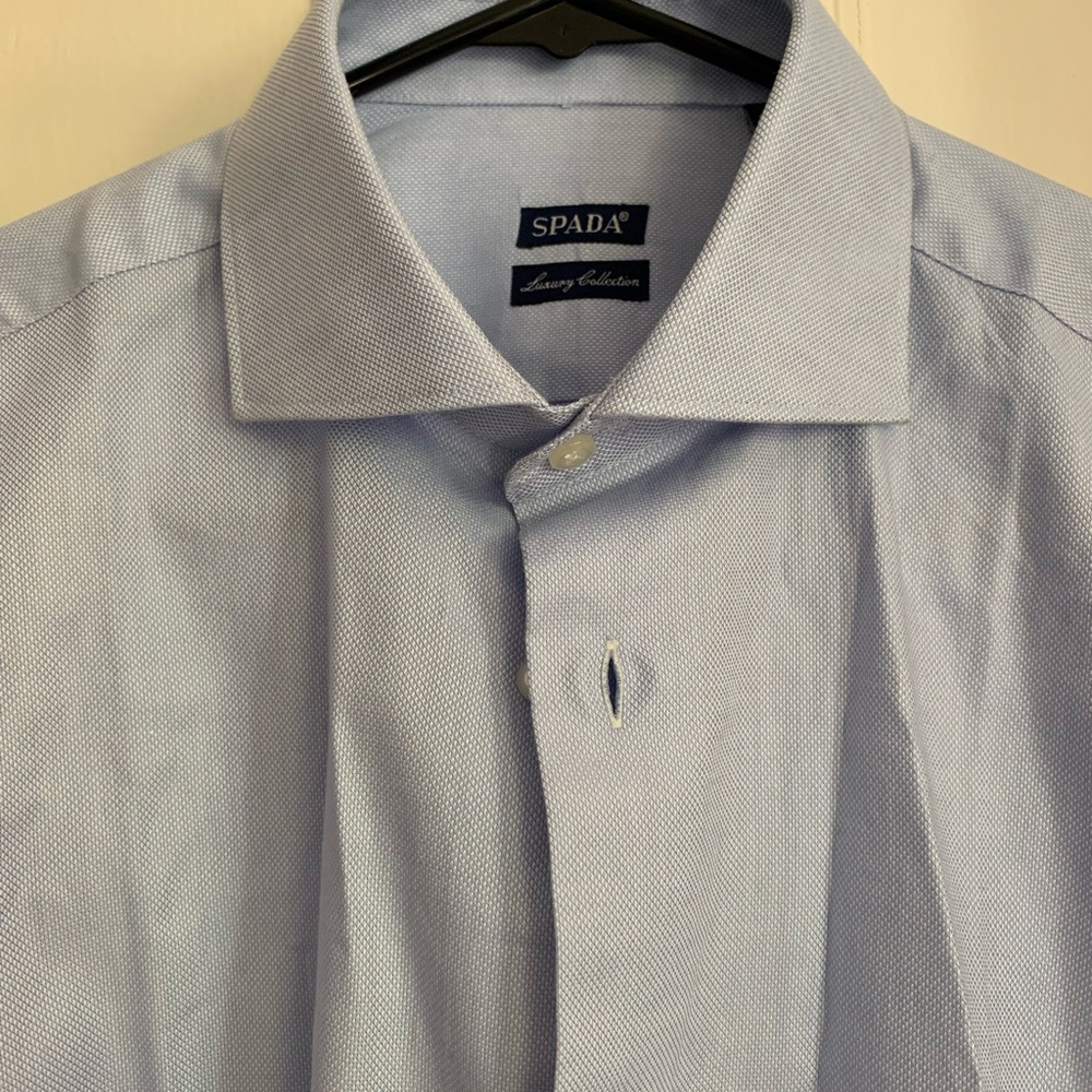 Blue Men’s Dress Shirt